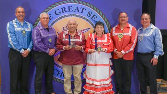 Jerry McKinney of District 3 (Smithville), and Mary Aaron of District 2 (Broken Bow)